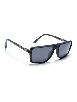 Eyejack - Unisex Polarized UV Protected Wayfarer Grey Lens Sunglasses - 91127PCL1132 (57)