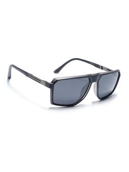 Eyejack - Unisex Polarized UV Protected Wayfarer Grey Lens Sunglasses - 91127PCL1133 (57)