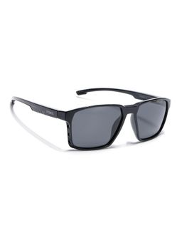Eyejack - Unisex Polarized UV Protected Square Grey Lens Sunglasses - 91143PCL1147 (56)