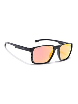 Eyejack - Unisex Polarized UV Protected Square Red Lens Sunglasses - 91143PCL1148 (56)