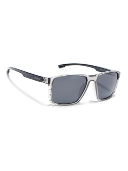 Eyejack - Unisex Polarized UV Protected Square Grey Lens Sunglasses - 91143PCL1150 (56)