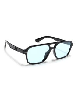 Eyejack - Unisex UV Protected Wayfarer Blue Lens Sunglasses - 9265CL969 (53)