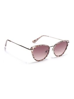 Eyejack - Women UV Protected Cat Eye Brown Lens Sunglasses - 9429CL1101 (52)