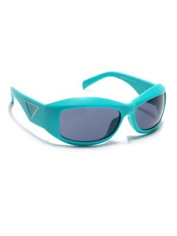 Eyejack - Unisex UV Protected Wrap Grey Lens Sunglasses - 98036CL1083 (58)