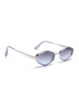 Eyejack - Unisex UV Protected Hexagonal Grey Lens Sunglasses - C554CL2228 (56)