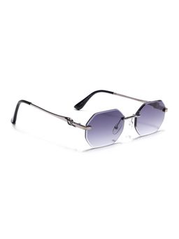 Eyejack - Unisex UV Protected Rectangle Grey Lens Sunglasses - C565CL2225 (56)