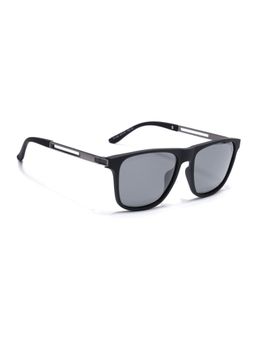 Eyejack - Unisex Polarized UV Protected Wayfarer Grey Lens Sunglasses - P1106PCL2140 (53)