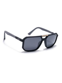 Eyejack - Unisex Polarized UV Protected Wayfarer Grey Lens Sunglasses - SR012PCL1111 (58)