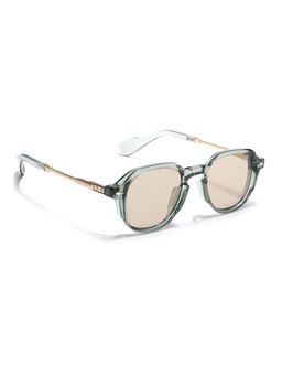 Eyejack - Unisex UV Protected Wayfarer Brown Lens Sunglasses - W6068CL2220 (48)