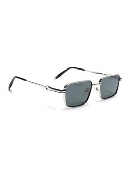 Eyejack - Unisex Polarized UV Protected Rectangle Grey Lens Sunglasses - WS1411PCL2194 (52)
