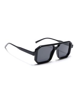 Eyejack - Unisex UV Protected Hexagonal Grey Lens Sunglasses - ZN3903CL2162 (53)