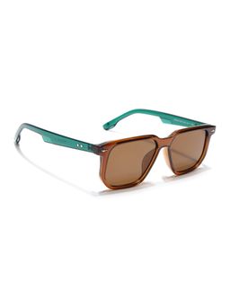 Eyejack - Unisex UV Protected Wayfarer Brown Lens Sunglasses - ZN3912CL2172 (54)