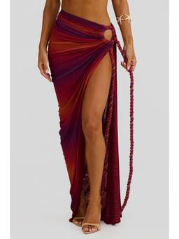 Bee Boe - Multi-Color Coastal Muse Ombre Skirt