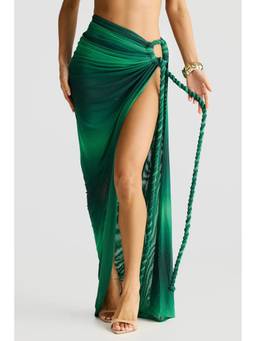 Bee Boe - Coastal Muse Green Ombre Skirt