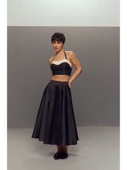 Zaitra - Black Umbrella Skirt