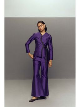 Zaitra - Purple Bell Pants