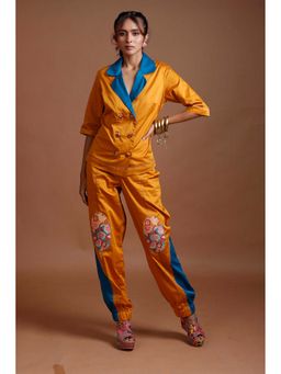 Firki by Sweta - Orange Co-Ord (Set of 2)