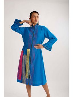 Firki by Sweta - Passionate Blue Dress