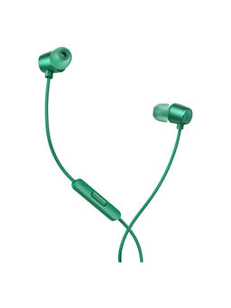 Realme - Wired in Ear Buds 2 with Mic for Android Smartphones Green