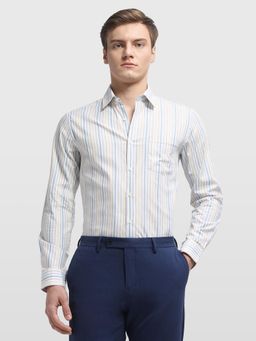 Arrow - Men Multi-Color Cotton Collar Neck Full Sleeves Shirt