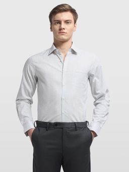 Arrow - Men Pink Cotton Collar Neck Full Sleeves Shirt