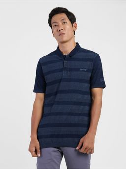 Levi's - Men Blue Collar Polo T-Shirt