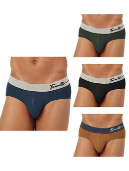 FREECULTR - Mens Underwear Anti Chaffing Sweat-proof Micromodal Briefs (Pack of 4)