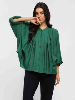 Label Ritu Kumar - Emerald Arabella Top