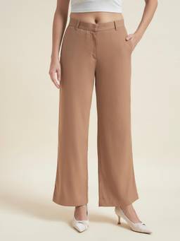 Beatnik - Brown Twill Plain Trouser