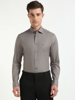 Tommy Hilfiger - Checks Regular Fit Cotton Formal Shirt