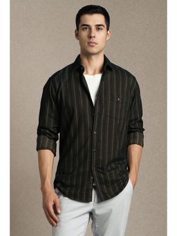 Louis Philippe - Men Multi-Colour Stripe Full Sleeves Casual Shirt