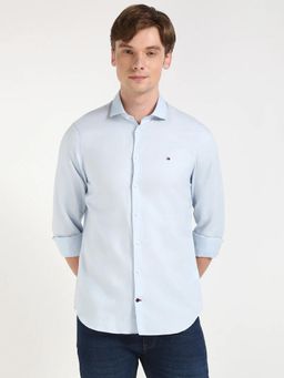 Tommy Hilfiger - Regular Fit Twill Blue Casual Shirt