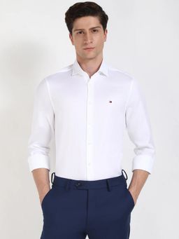 Tommy Hilfiger - Striped Slim Fit Cotton Formal Shirt