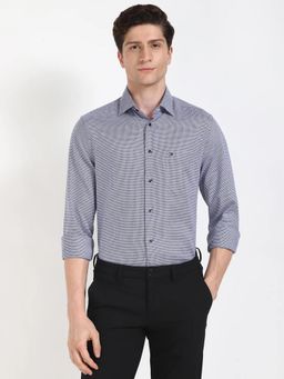 Tommy Hilfiger - Printed Regular Fit Cotton Formal Shirt