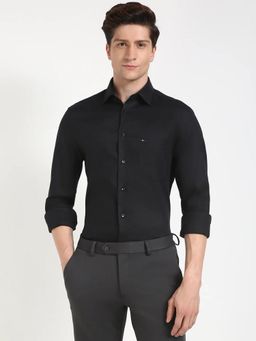 Tommy Hilfiger - Texture Regular Fit Cotton Formal Shirt