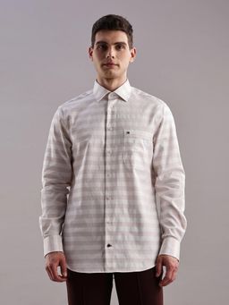 Tommy Hilfiger - Striped Regular Fit Cotton Casual Shirt