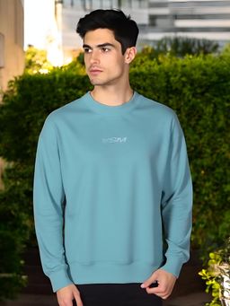 WOODLAND - A Skating Monk's Men Mineral Blue Hs Sweatshirt