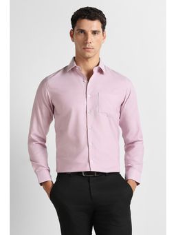 Van Heusen - Men Pink Full Sleeves Formal Shirt