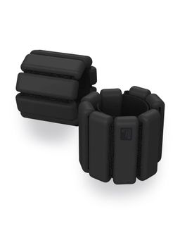 Flexnest - Flexbangle Wrist & Ankle Weights Set Fully Adjustable & Sweat Resistant, 2 pcs (1 Lb Each)