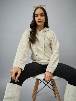 Club York - Brown Checked Sweatshirt