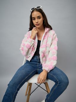 Club York - Pink Hooded Sweatshirt