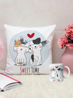 DecorTwist - Printed Cushion And Mug Special Unique Birthday, Wedding, Anniversary Gifts