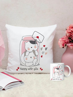 DecorTwist - Printed Cushion And Mug Special Unique Birthday, Wedding, Anniversary Gifts