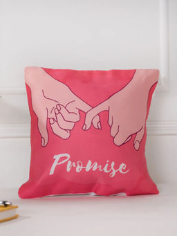 DecorTwist - Printed Cushion Cover With Filler