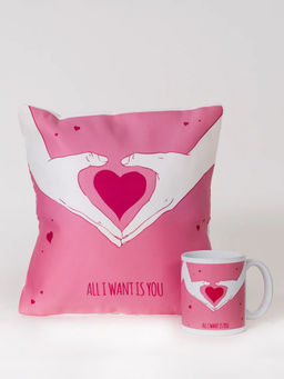 DecorTwist - Printed Cushion And Mug Special Unique Birthday, Wedding, Anniversary Gifts