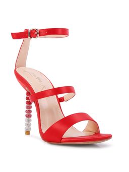 London Rag - Solid Red Heels