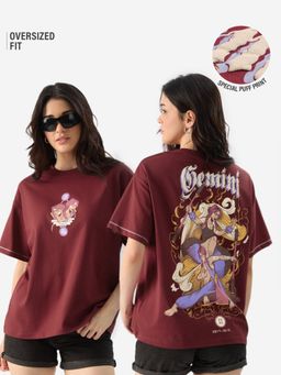 The Souled Store - Zodiac Gemini Women Oversized T-Shirt