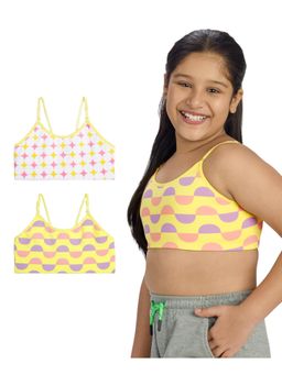 Plan B - Geometric Training Bras (Pack of 2)