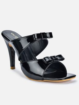 VALIOSAA - Black Solid-Plain Heels