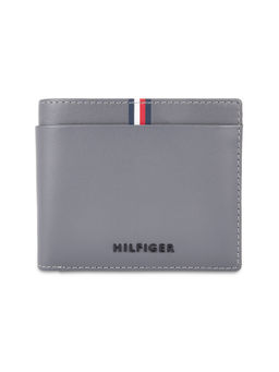Tommy Hilfiger - Drammen Men Leather Global Coin Wallet For Men - Grey
